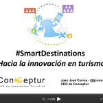 Smart Destinations - Hacia la innovación en Turismo | Juan José Correa